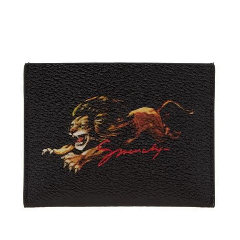 givenchy leo card holder foldover wallet|Wallets & Card Holders .